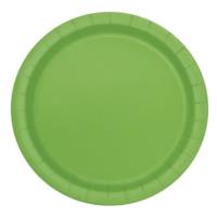20 Lime Green Plates 7
