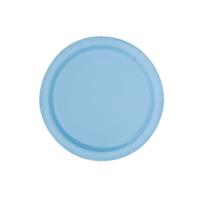 16 Powder Blue Plates 9