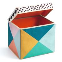 Geometry Seat Toy Box