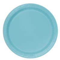 Teal Paper Plate-9