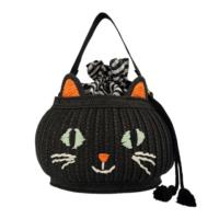 Trick Or Treat Cat Basket Bag