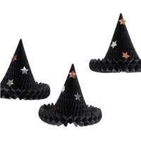 Honeycomb Witch Hat Decorations