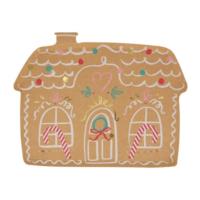 Gingerbread House Plates