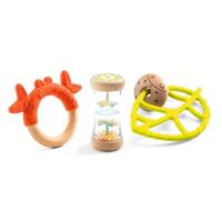 Hochet - Set Baby Blanc